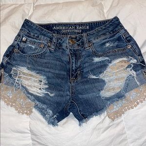 American Eagle denim shorts